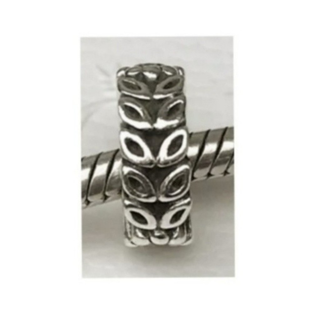 Pandora Forest Flower Cubic Zirconia Charm Bead 925 Sterling Silver 7919225CZ - Picture 8 of 9